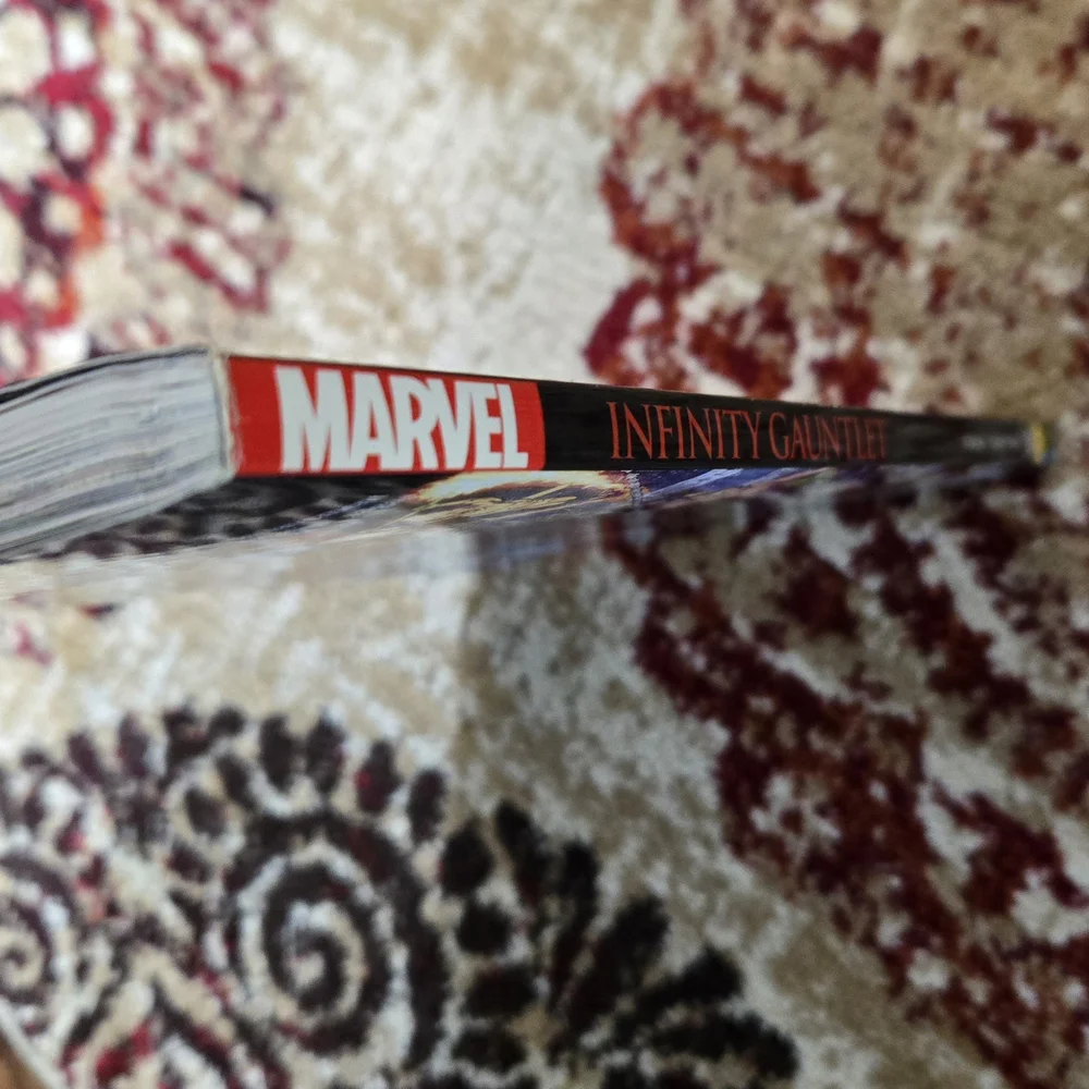 Marvel note creasing